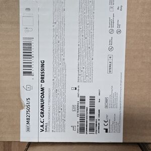 (1)3M V.A.C. GRANUFOAM Dressing Box + 3 ACTIVAC Boxes. All Boxes Have 5 Items